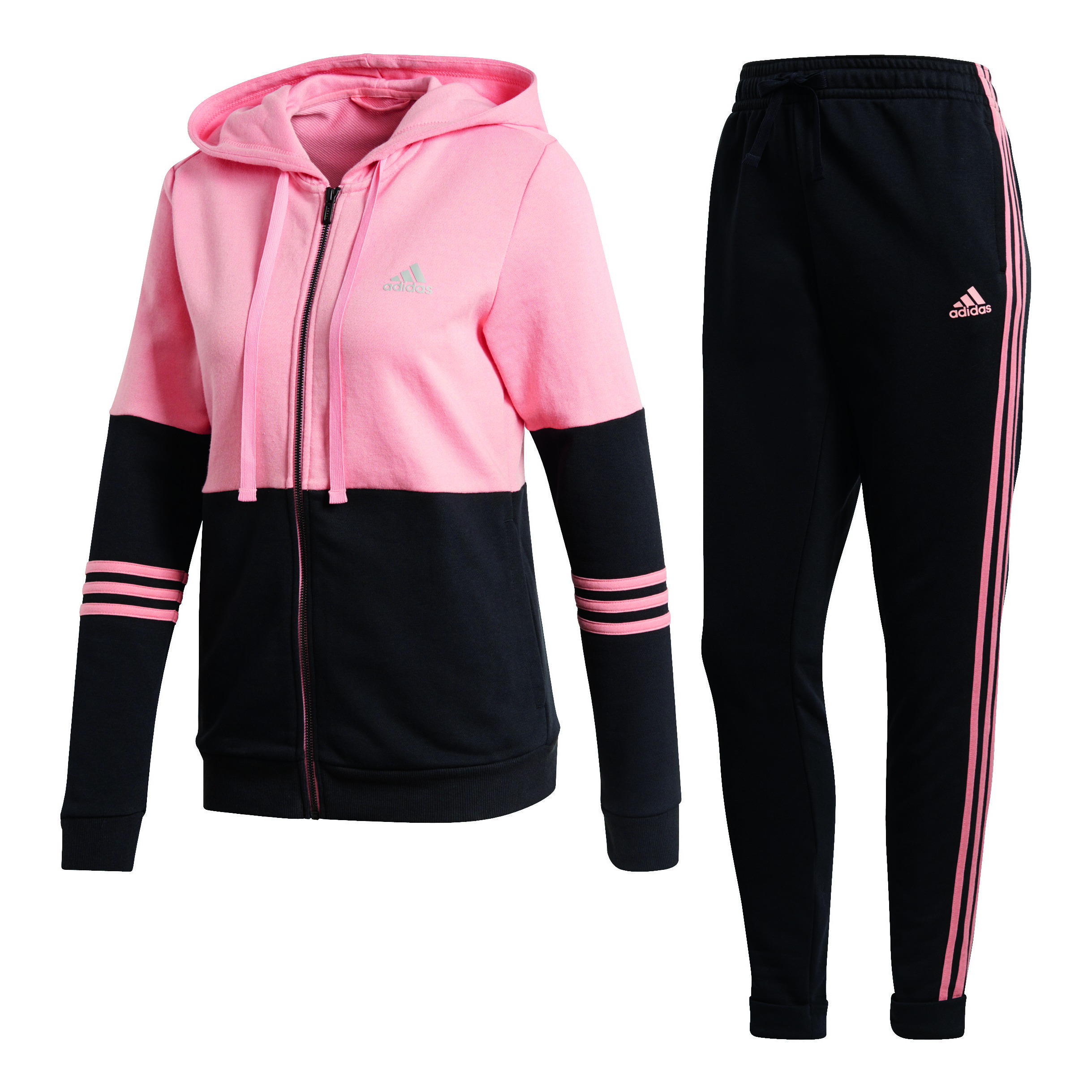 Adidas jogginganzug hot sale neon pink