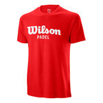 Wilson Padel Script Cotton Tee Men