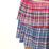 Love Line Pleated Scallop Skirt Women