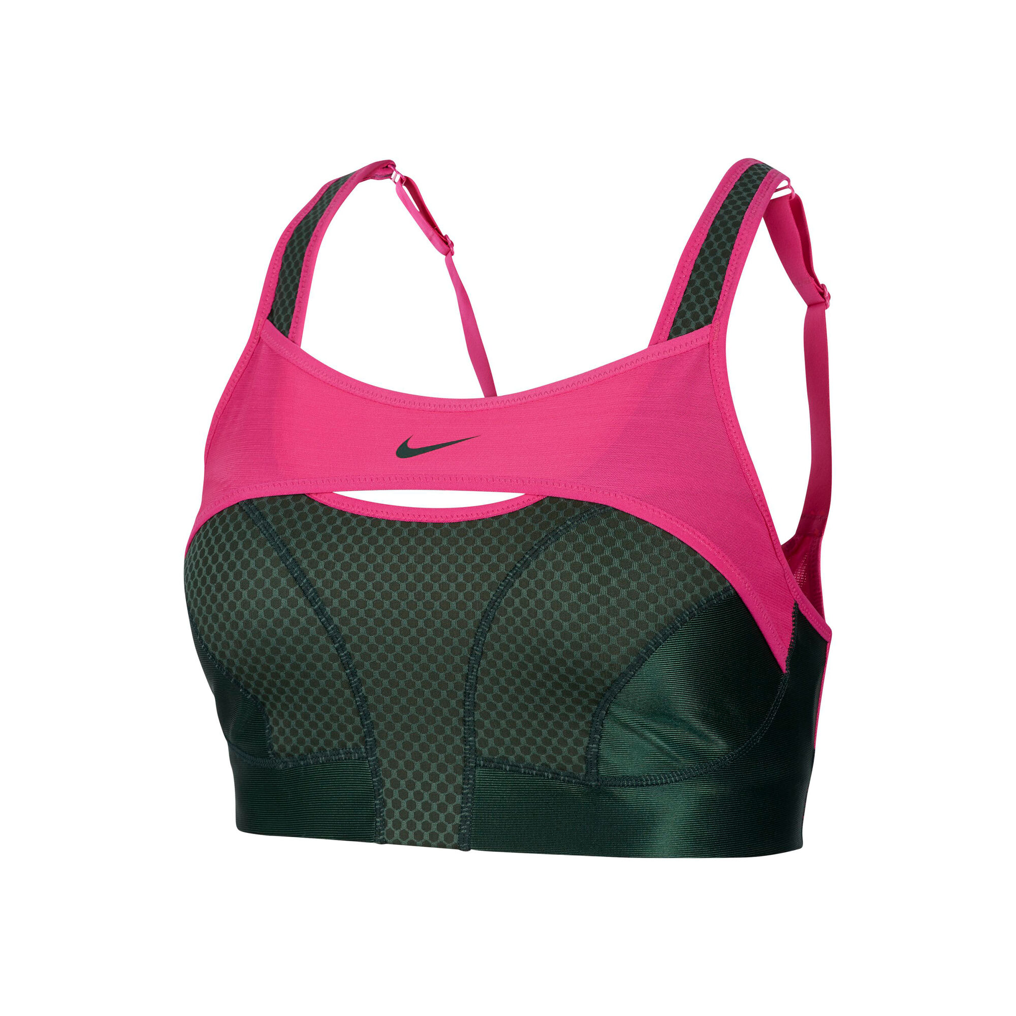 Alpha Ultrabreathe Sports Bras Women - Dark Green, Pink