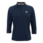 Tecnifibre Clothing Tecnifibre Thermozip 3/4 Long sleeve Women-dark blue