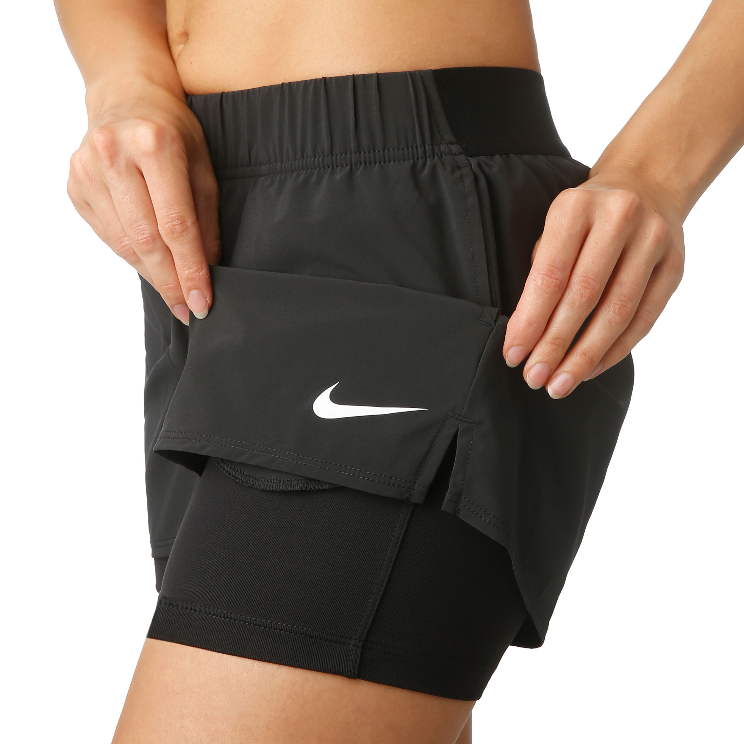 online Padel Point Nike Court Nike Flex Shorts Women Black