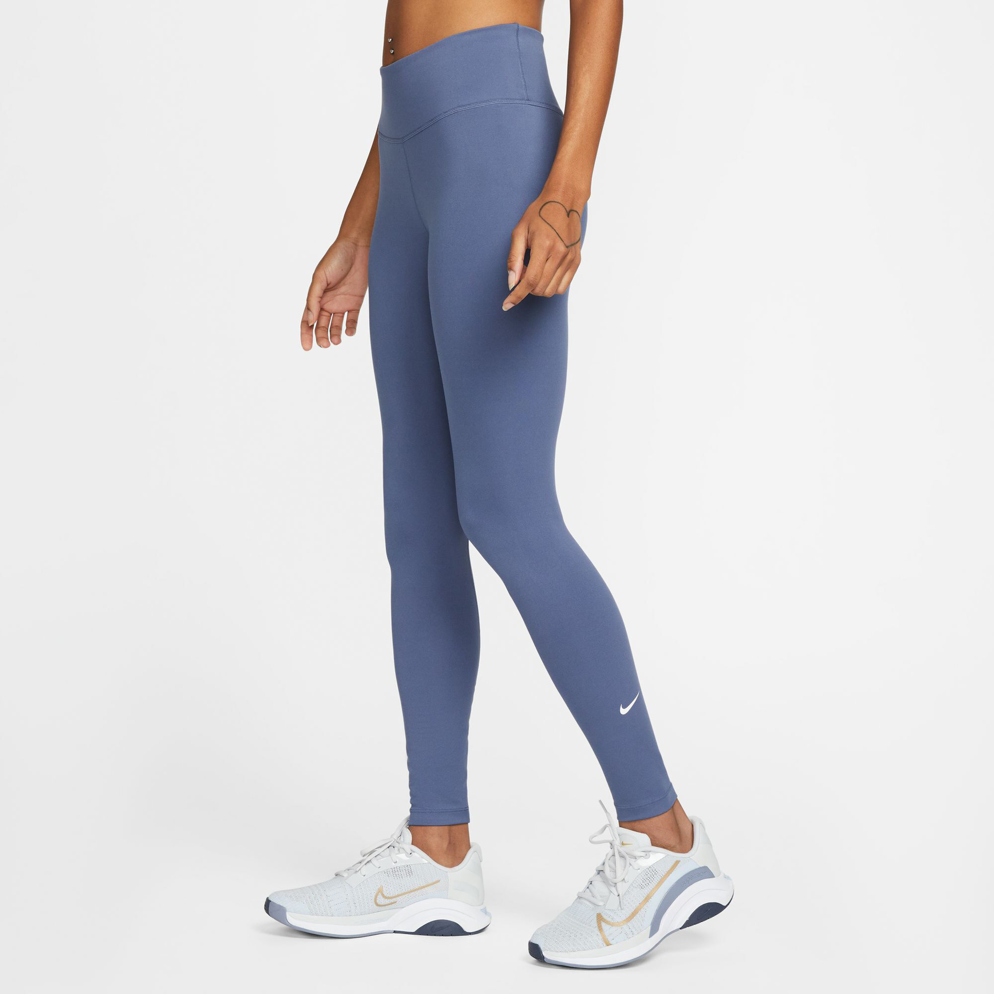 Buy Nike Dri-Fit One MR Tight Women Blue online