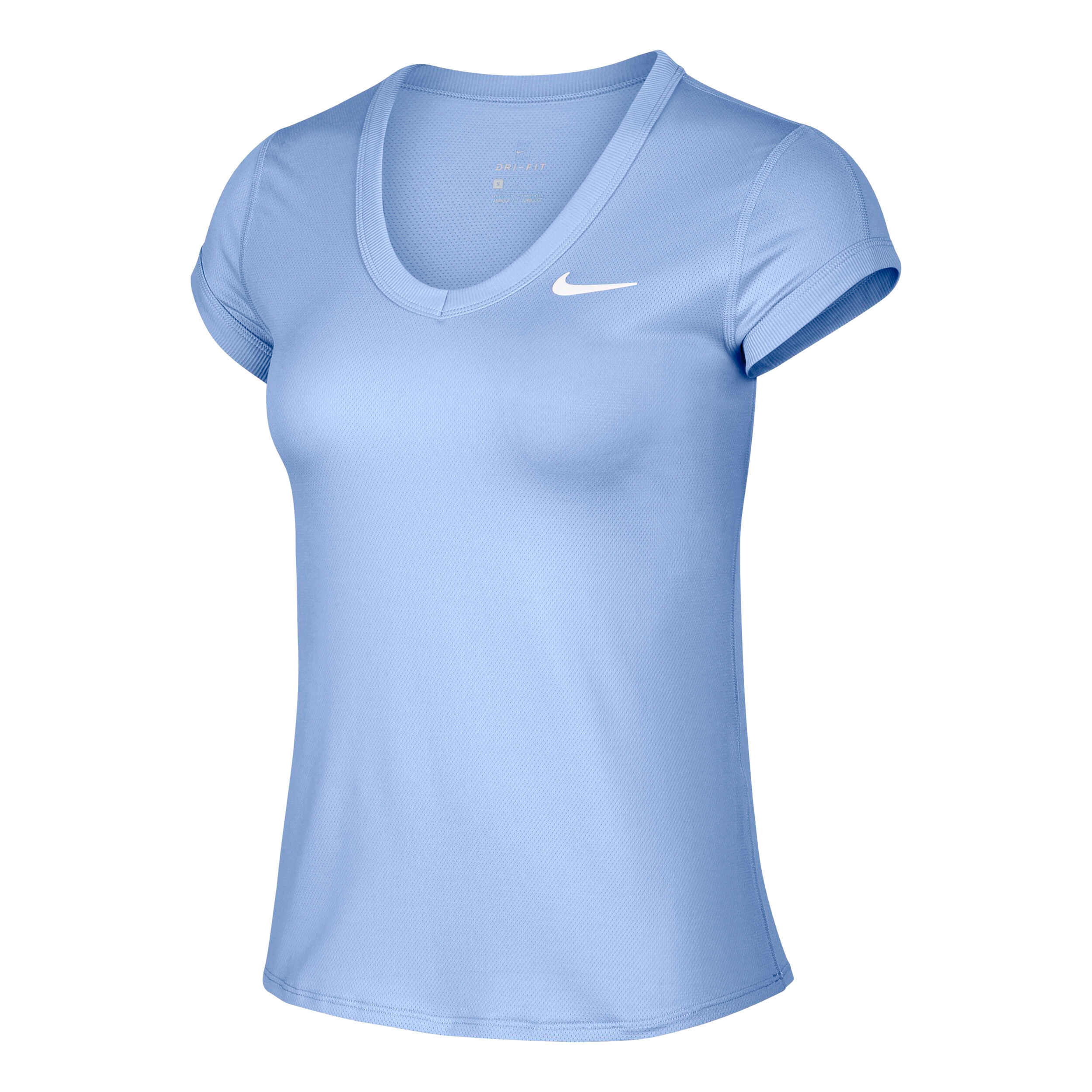 Nike court sales dry shirt dames