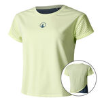 Quiet Please Clothing Quiet Please Perspectives Cross T-Shirt Women-Lime