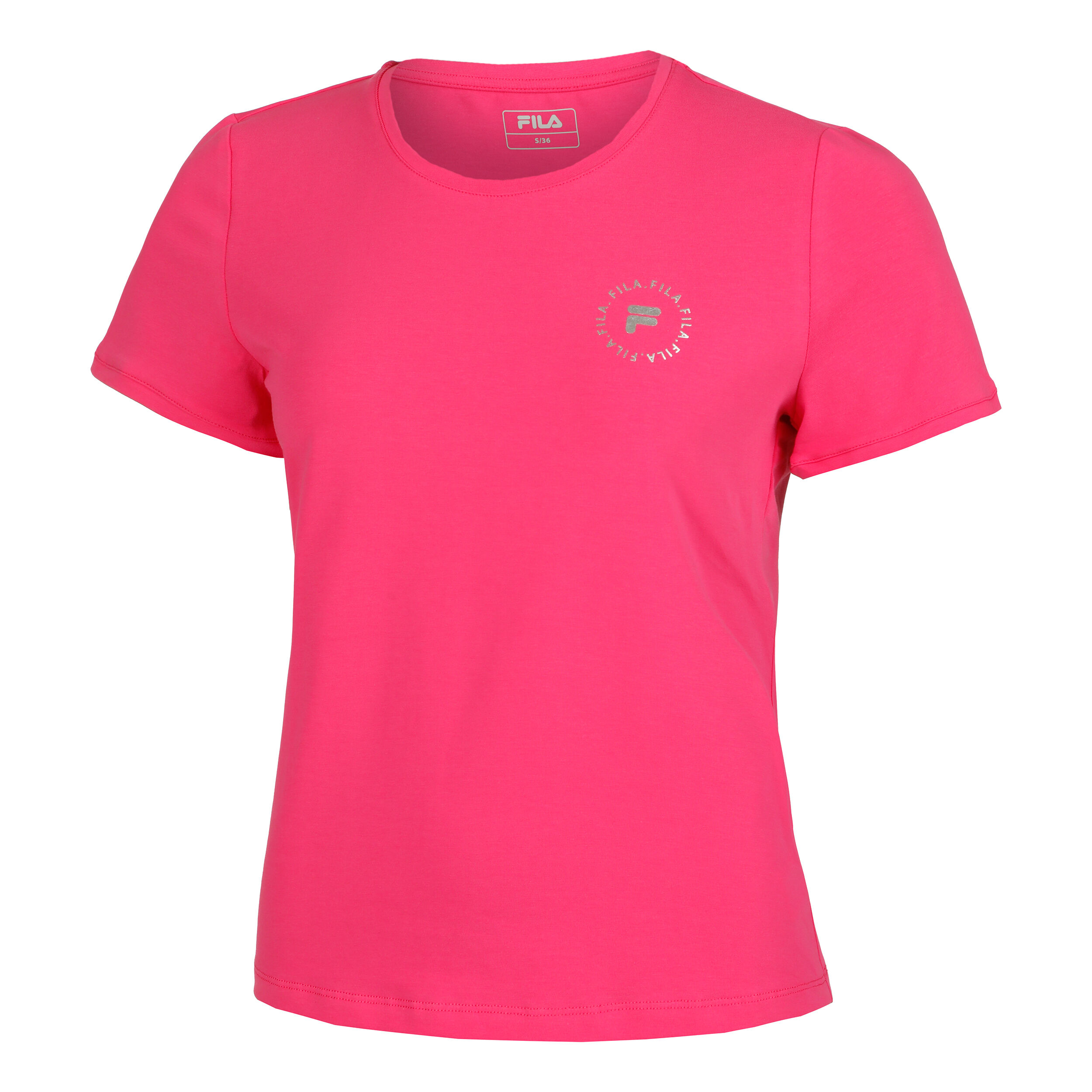 Pink fila deals shirt womens