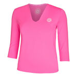 BIDI BADU Clothing BIDI BADU Crew V-Neck Long Sleeve Women-Pink