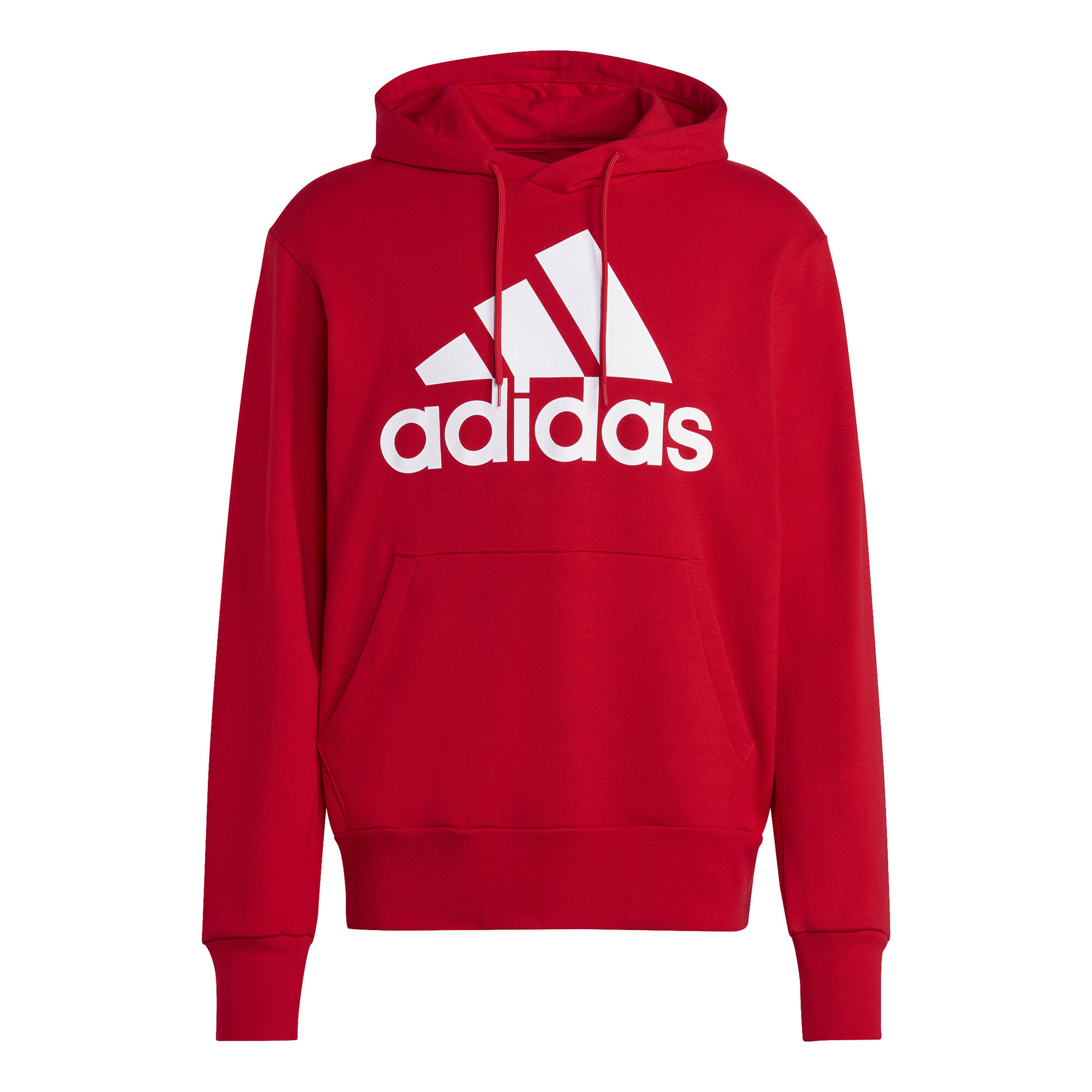adidas Essentials French Terry Big Logo Hoody Men Red, White