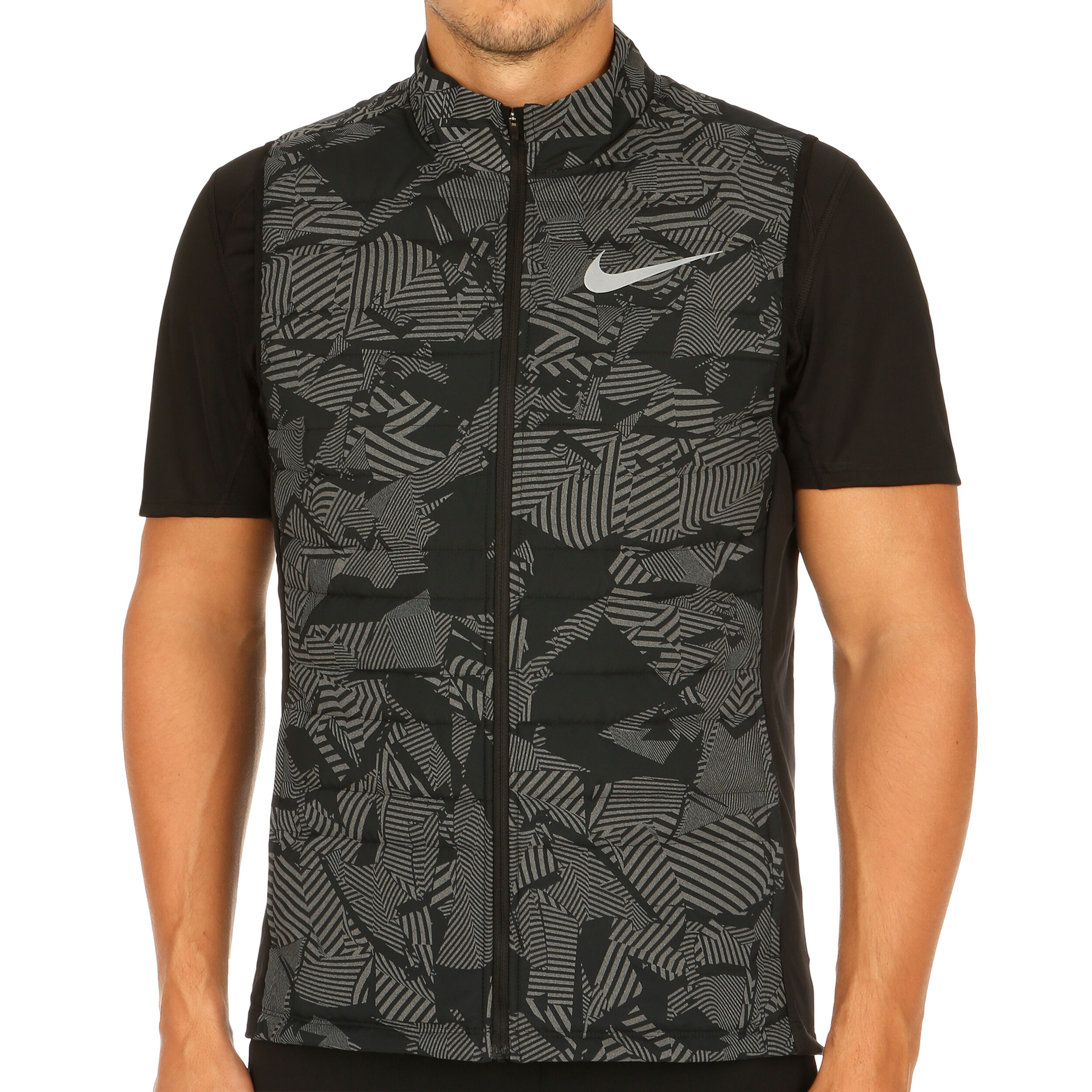 Buy Nike Essential Flash Vest Men Black Silver online Padel