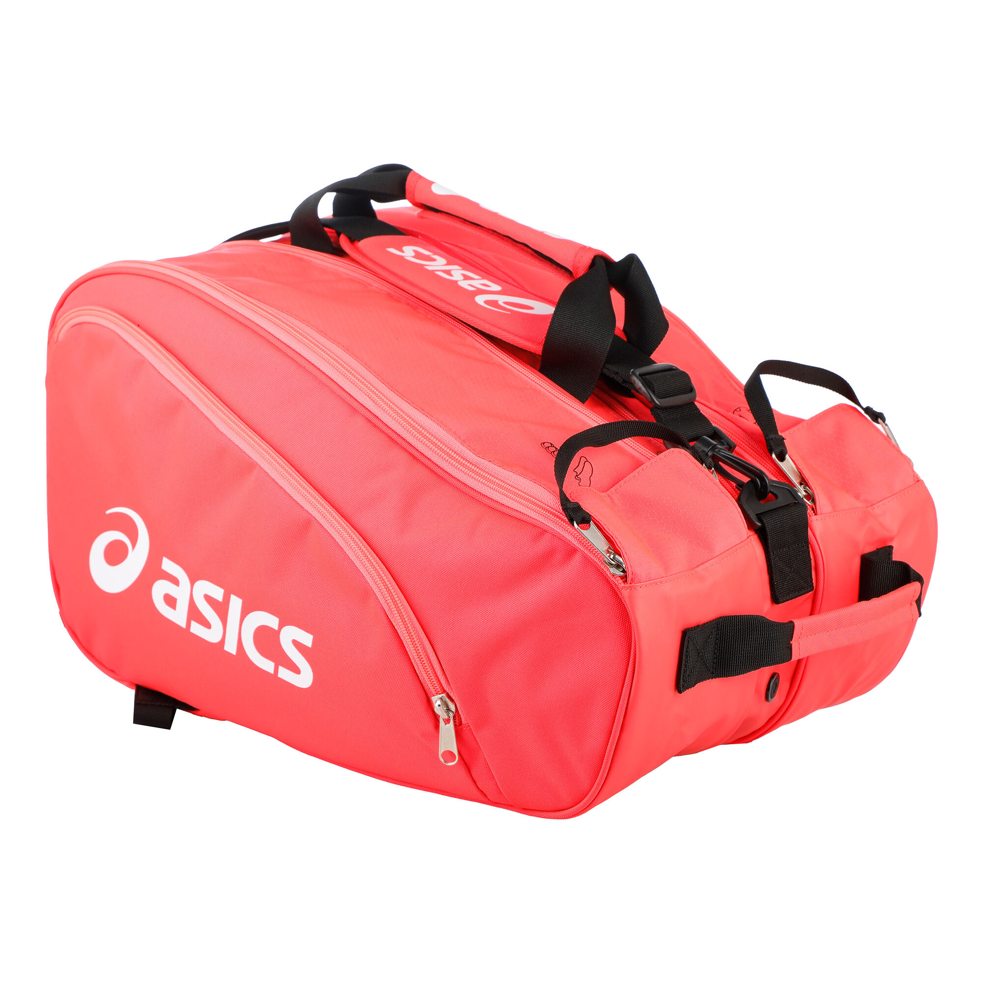 ASICS Medium Sports Performance Padel Racket Bag Pink Tennis-Point