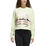FARM Graphic Cropped Crew Neck Sweatshirt