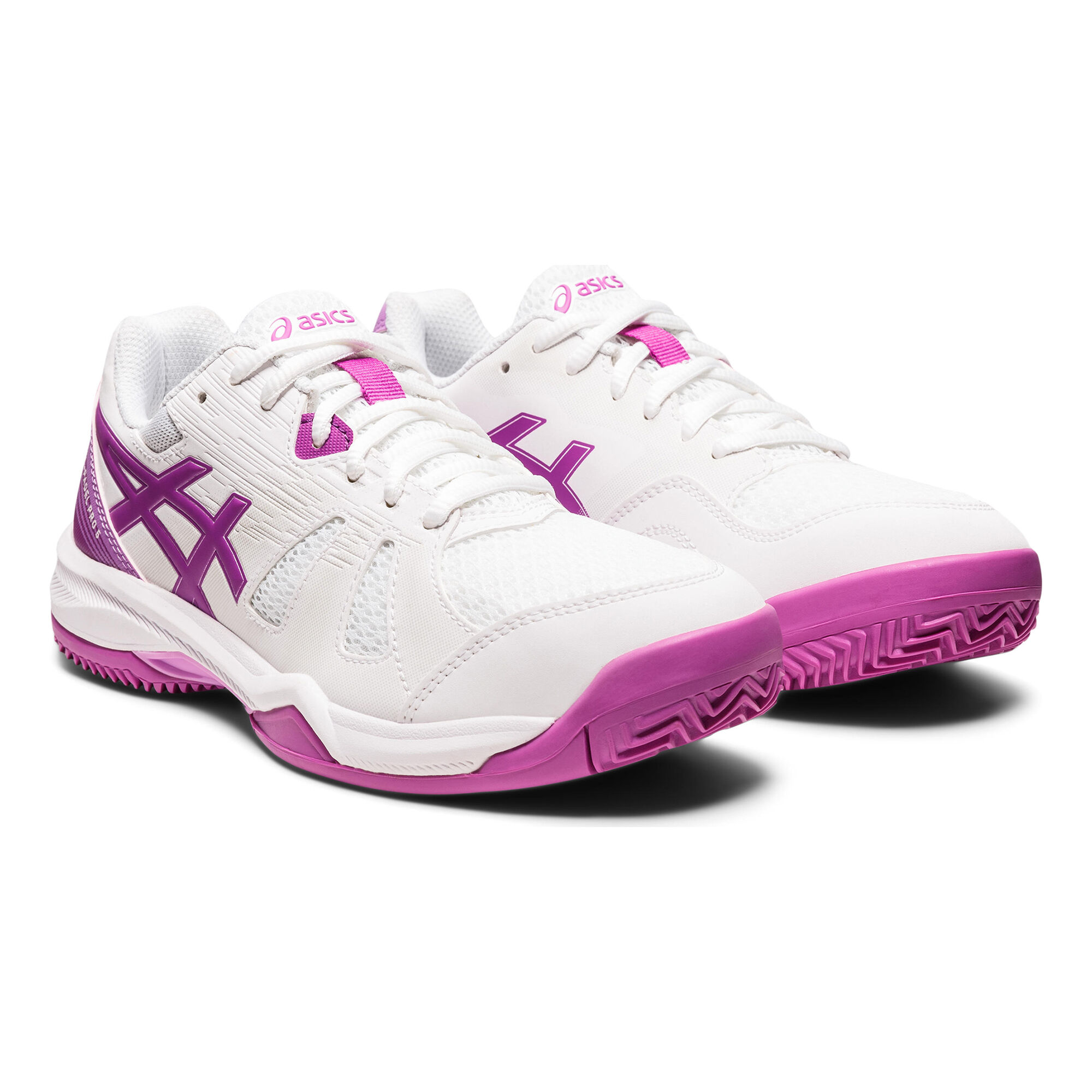 ASICS Gel-Padel Pro 5 Padel Shoe Women - White, Violet online | Padel-Point ASICS Gel-Padel Pro 5 Padel Shoe Women - White, Violet online | Padel-Point