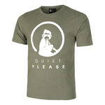 Quiet Please Baseline Logo Tee