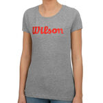 Wilson Script Cotton Tee Women