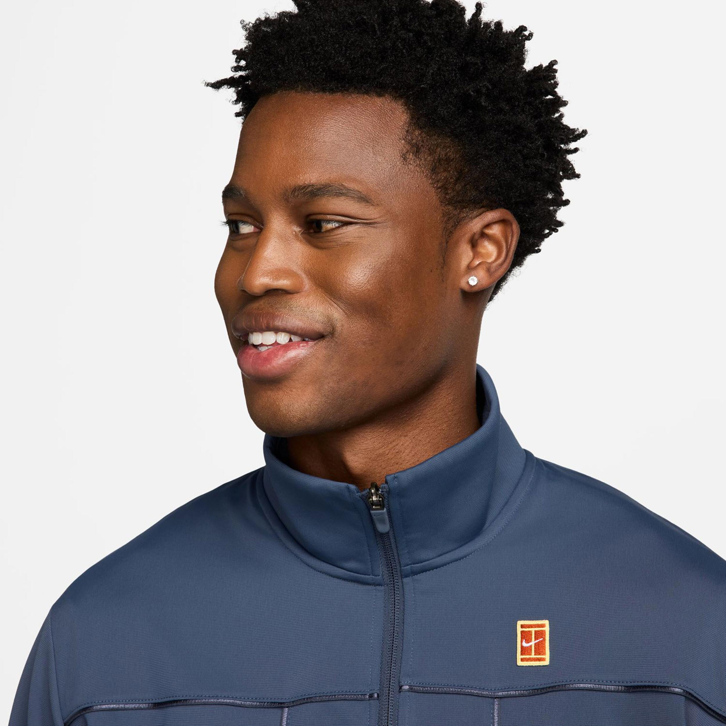 Nike Court Heritage Suit Training Jacket Men Dark Blue | Tennis-Point