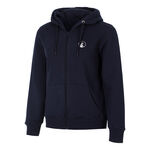 Quiet Please Clothing Quiet Please Essential Zip Zip Hoodie Women - dark blue, 
