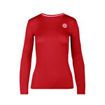 BIDI BADU Clothing BIDI BADU Mina Tech Roundneck Long sleeve Girls - dark red, 