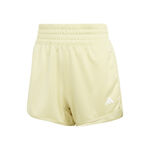 adidas Clothing adidas Pacer Knit High 3in Shorts Women-Yellow