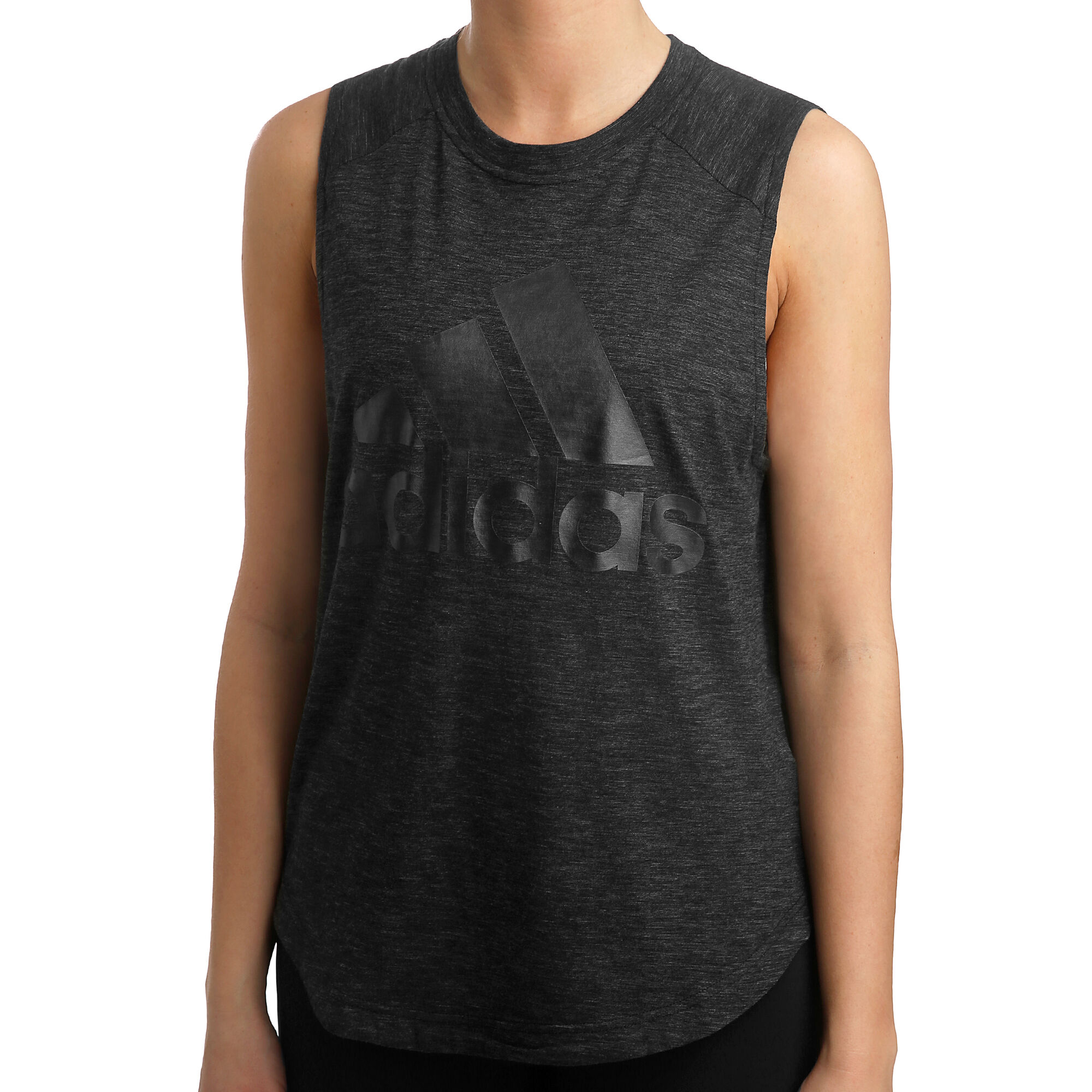 adidas ID Winner Muscle Tank Top Women - Dark Grey, Black online Padel-Point