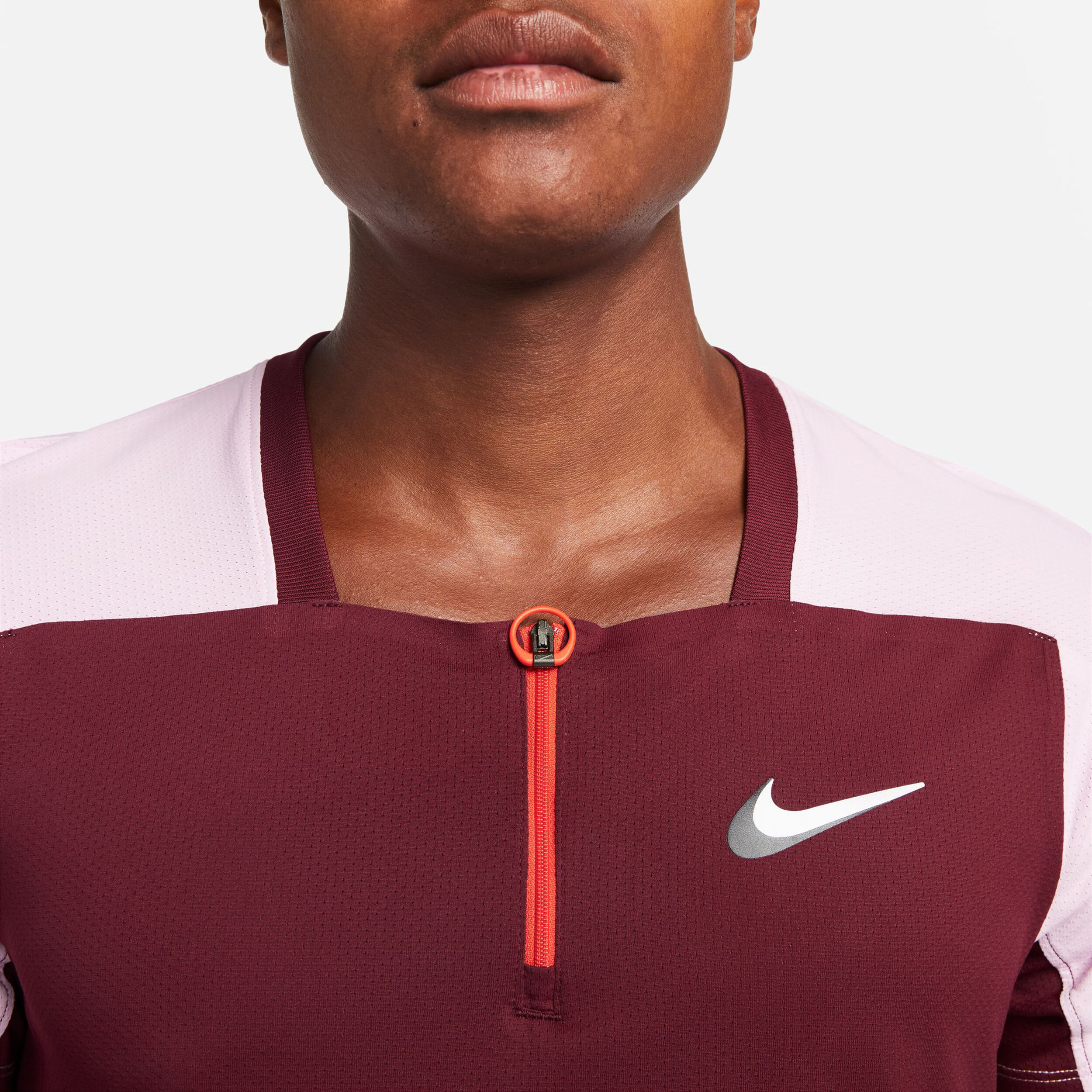 Nike dri fit polo red deals