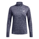 Under Armour Clothing Under Armour Tech Twist Warmup 1/2 Zip Long Sleeve Women-Blue Grey