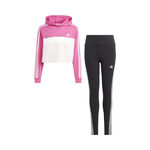 adidas 3-Stripes Tiberio cropped Sweatshirt + Tight