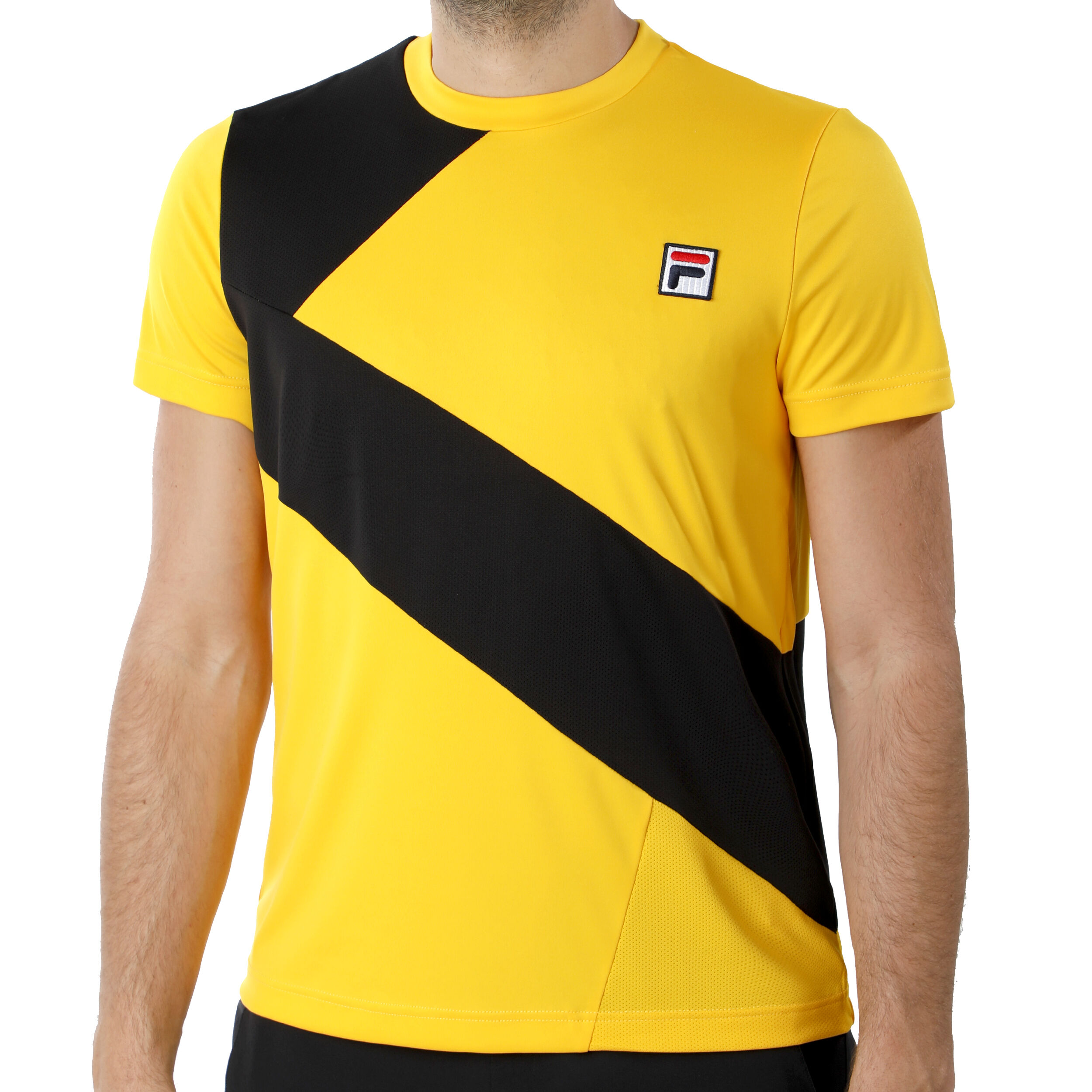 Fila t shirt mens yellow outlet