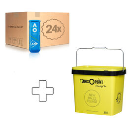 Australian Open 24x 3er Dose plus Balleimer eckig