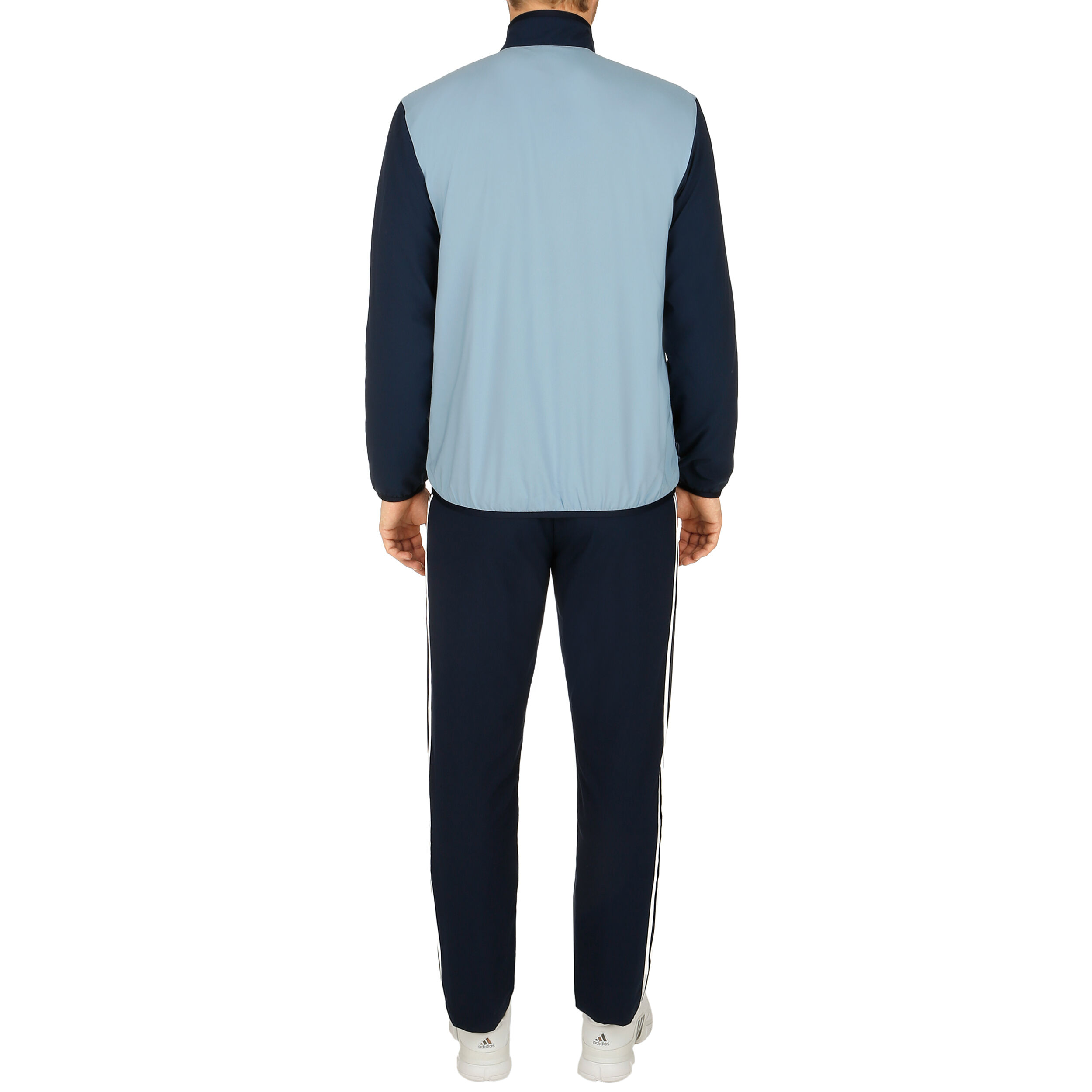 Woven Light Tracksuit Men Light Blue Dark Blue