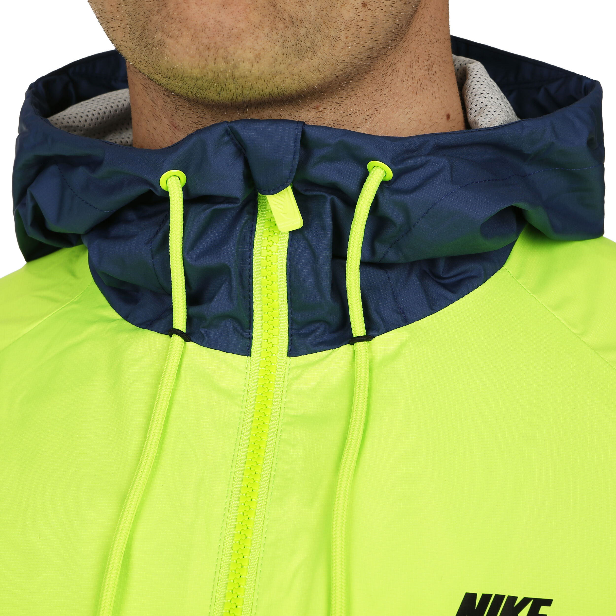 Nike neon green store jacket