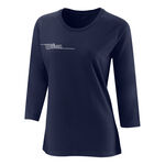 Wilson Team II 3/4 Sleeve Tech Tee Women