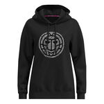 BIDI BADU Clothing BIDI BADU Protected Leafs Chill Hoody Women-Black,White