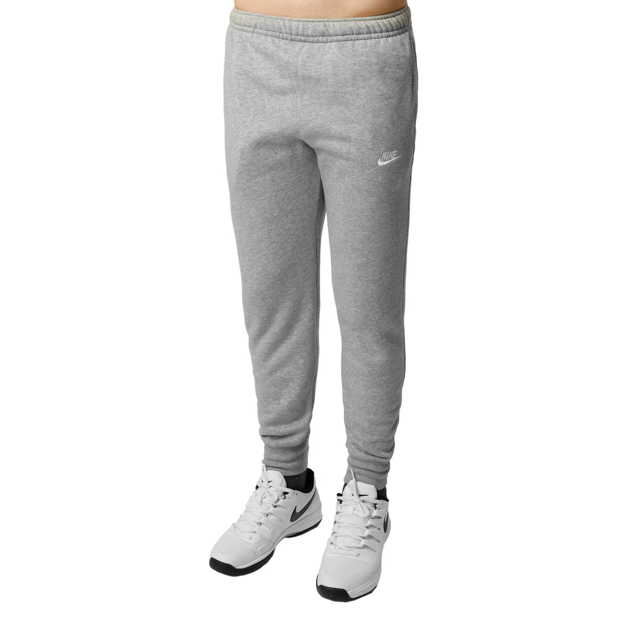 Nike club fleece joggers grey clearance