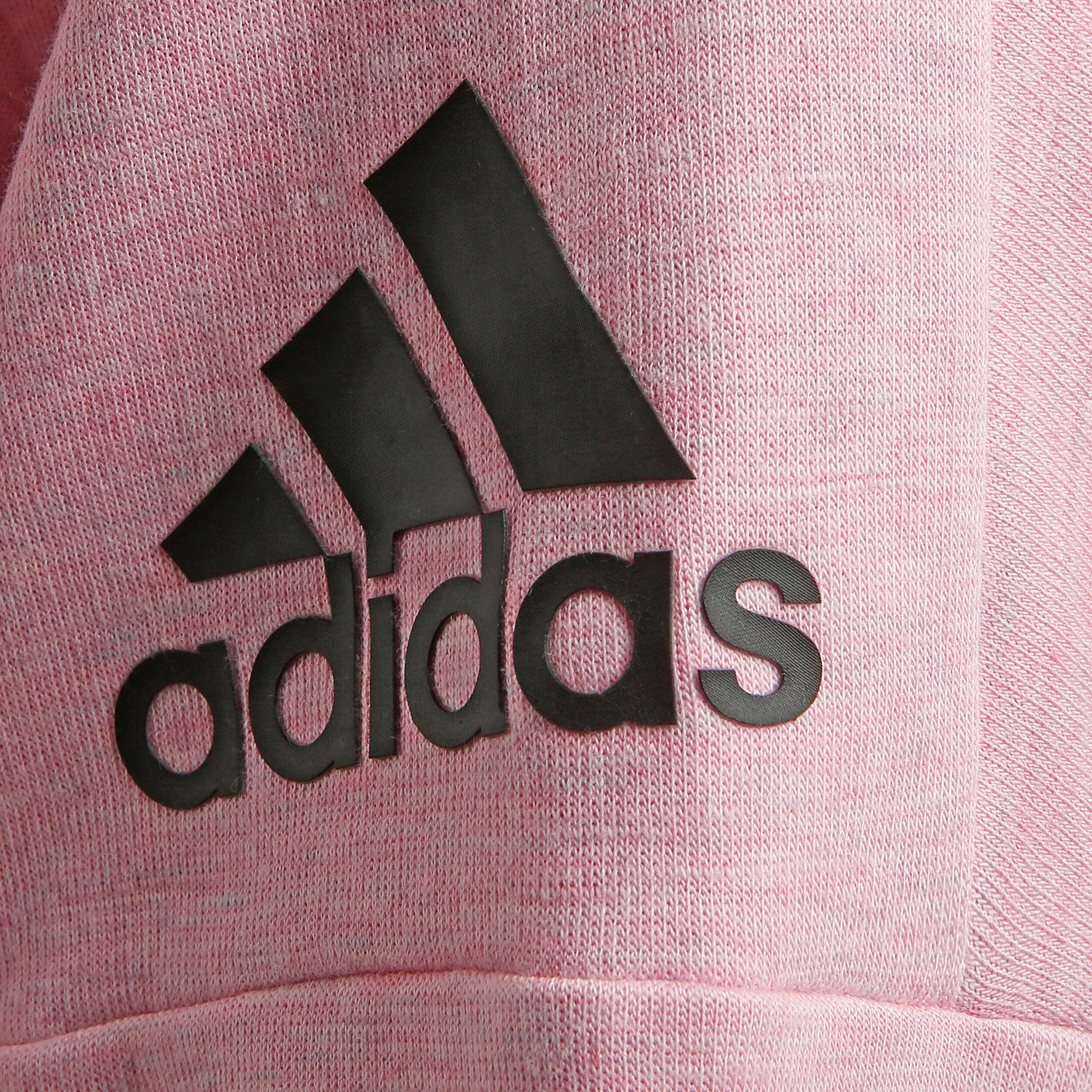 Adidas stadium hoodie pink best sale