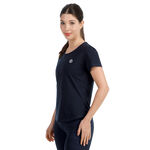 BIDI BADU Tennis apparel BIDI BADU Crew 2.0 Chill T-Shirt Women-dark blue