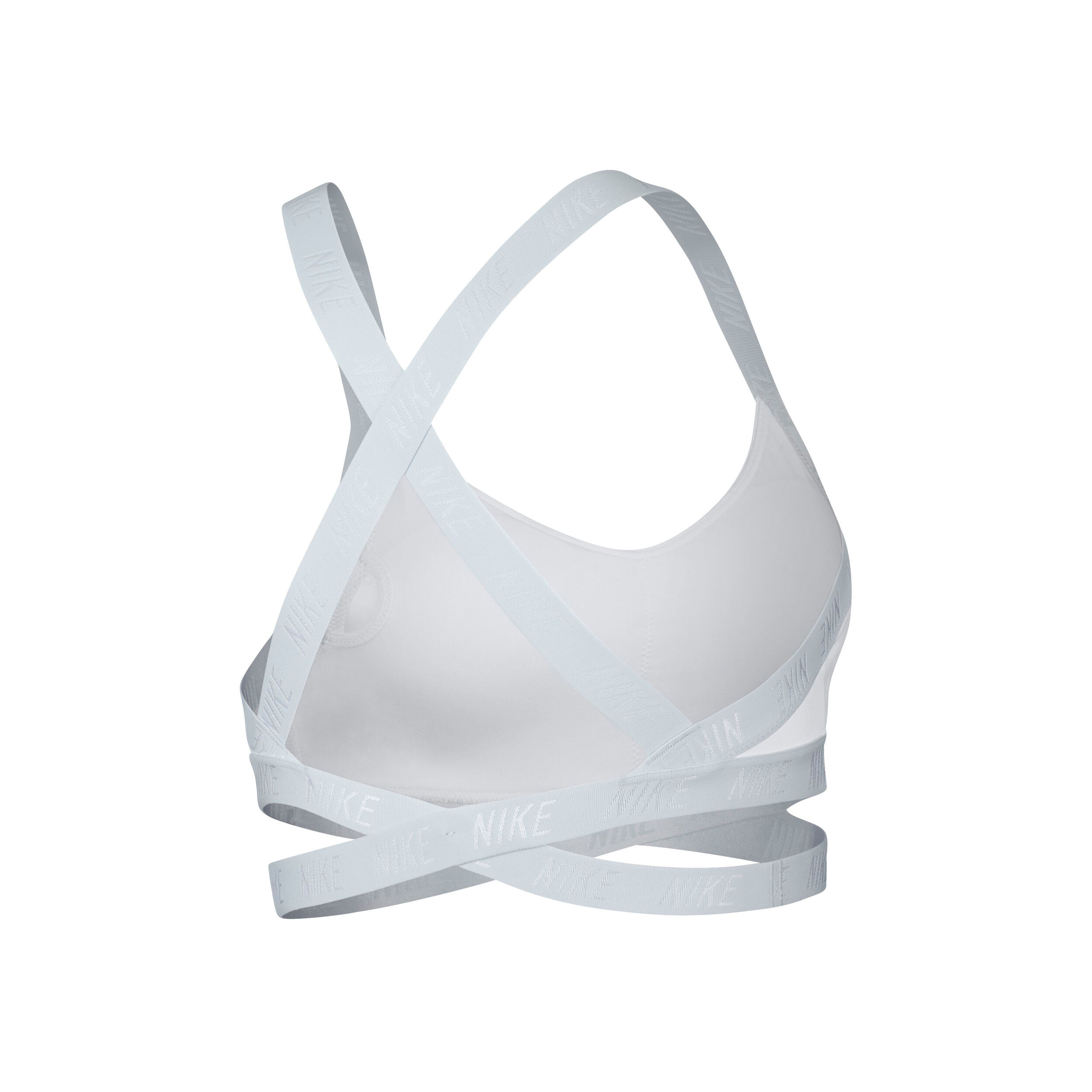 Nike indy logo sports bra white online