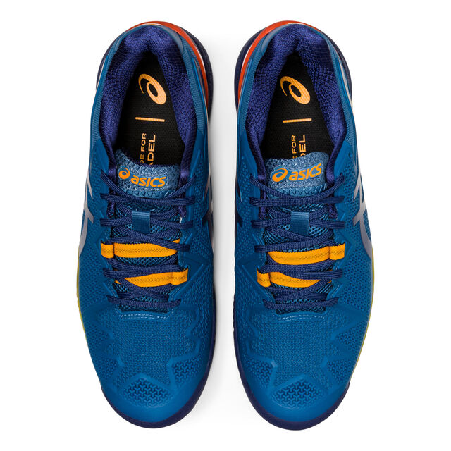 Buy ASICS Gel-Resolution 8 PADL Padel Shoe Men Dark Blue, Orange online ...
