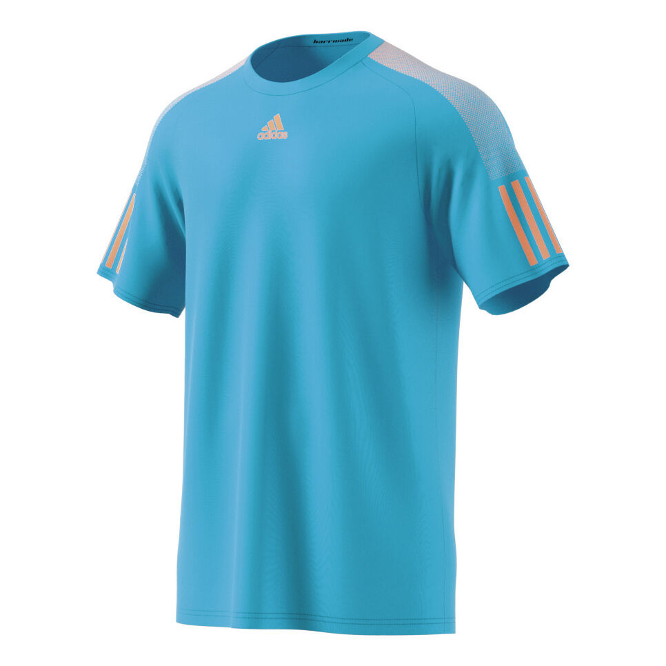 Barricade T Shirt Men Turquoise Orange