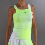 Endless Clothing Endless Breeze Tank Top Women-Neon Yellow,White