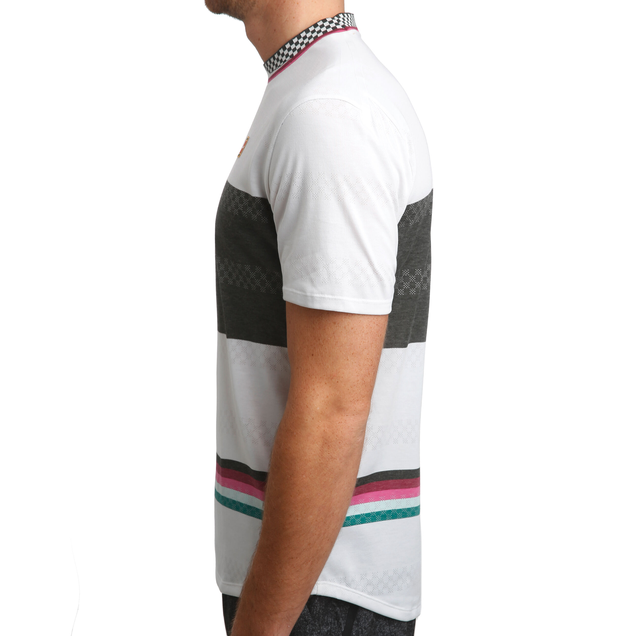 Court Challenger T Shirt Men White Black