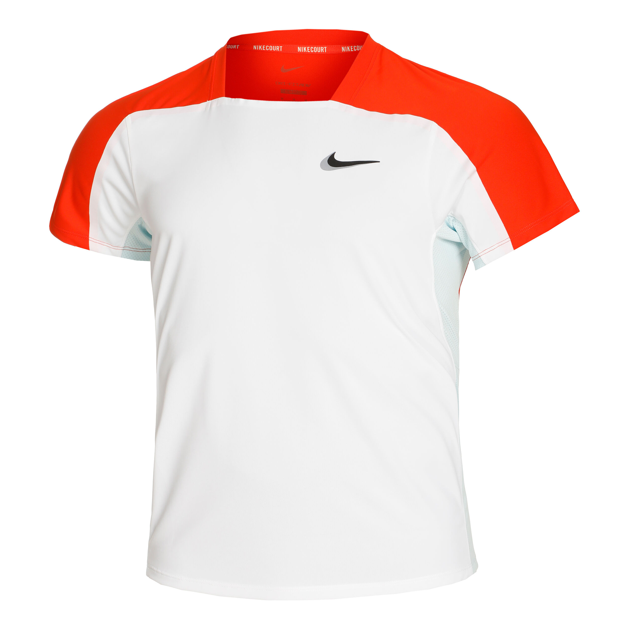 Dri Fit Slam T Shirt Men White Orange