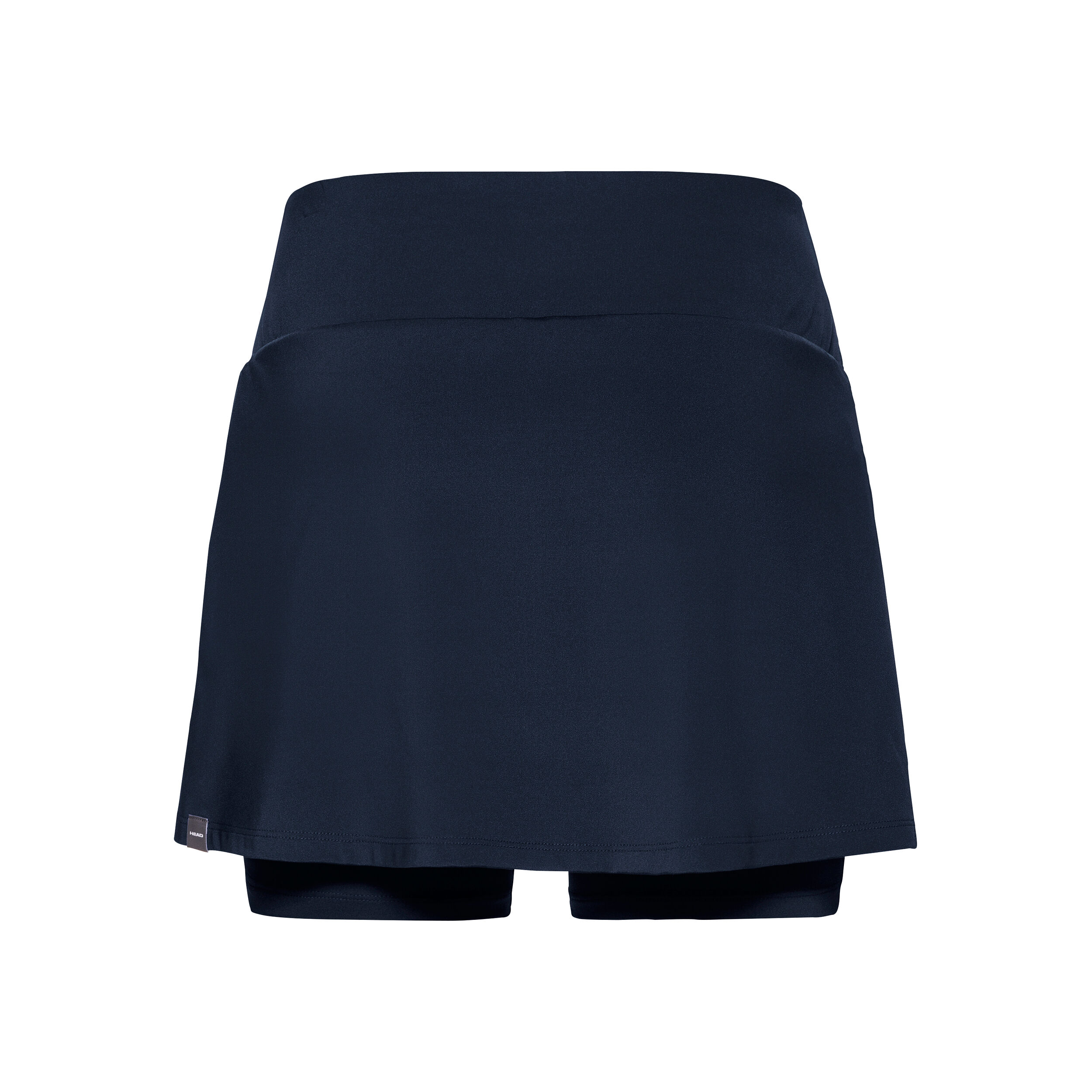 【Anyone more】Tia Four-Button Black Blue Pleated Skirt Umfun Midi Skirts for Women Solid Elastic High Waist