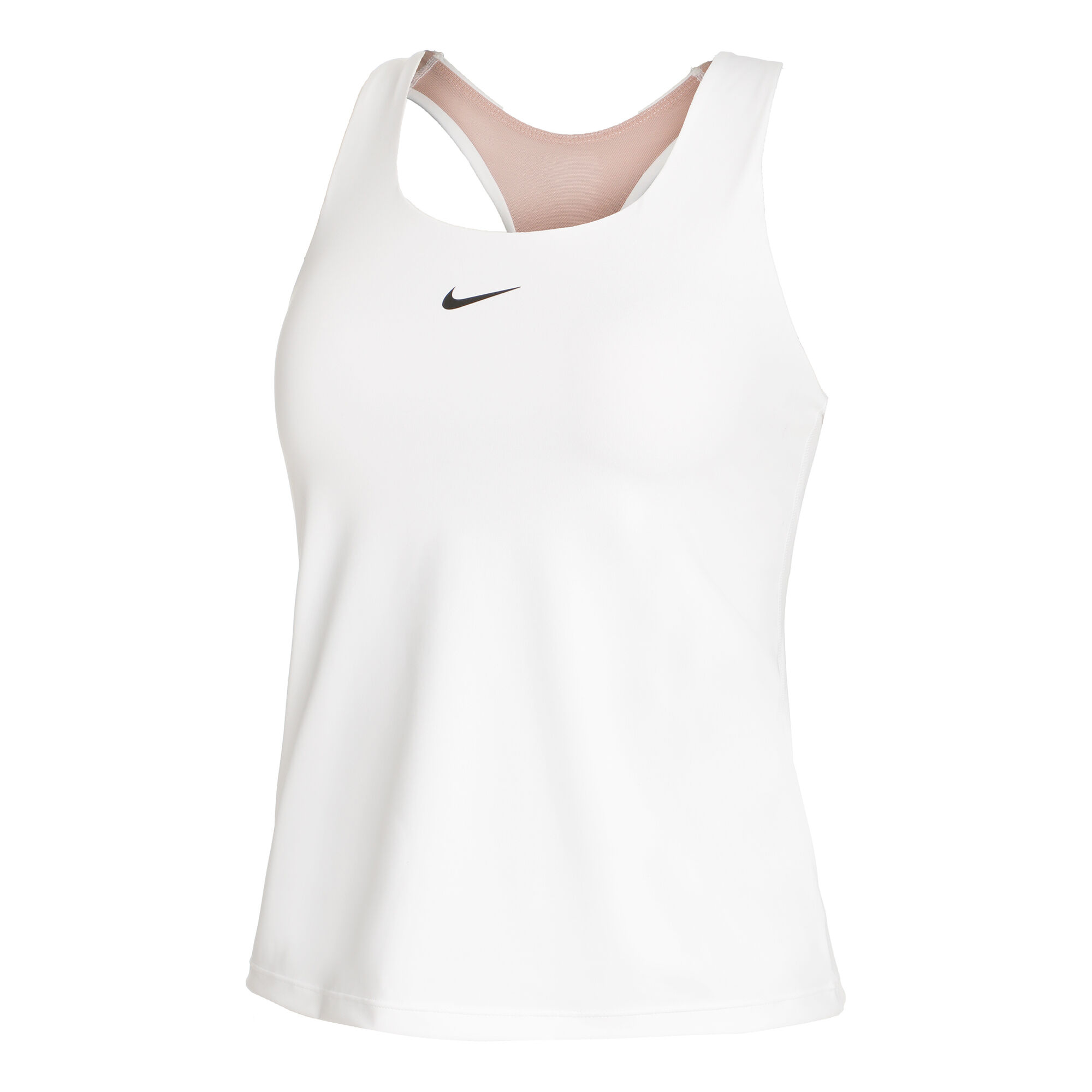 Nike Dri-Fit Swoosh Bra Tank Top Women White Tennis-Point
