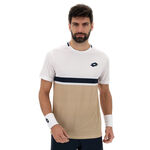 Lotto Clothing Lotto Tech V T-Shirt Men-Beige