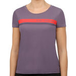 Wilson Varsity Striped Tech Tee Women