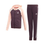 adidas Hooded Cotton Tracksuit Girls