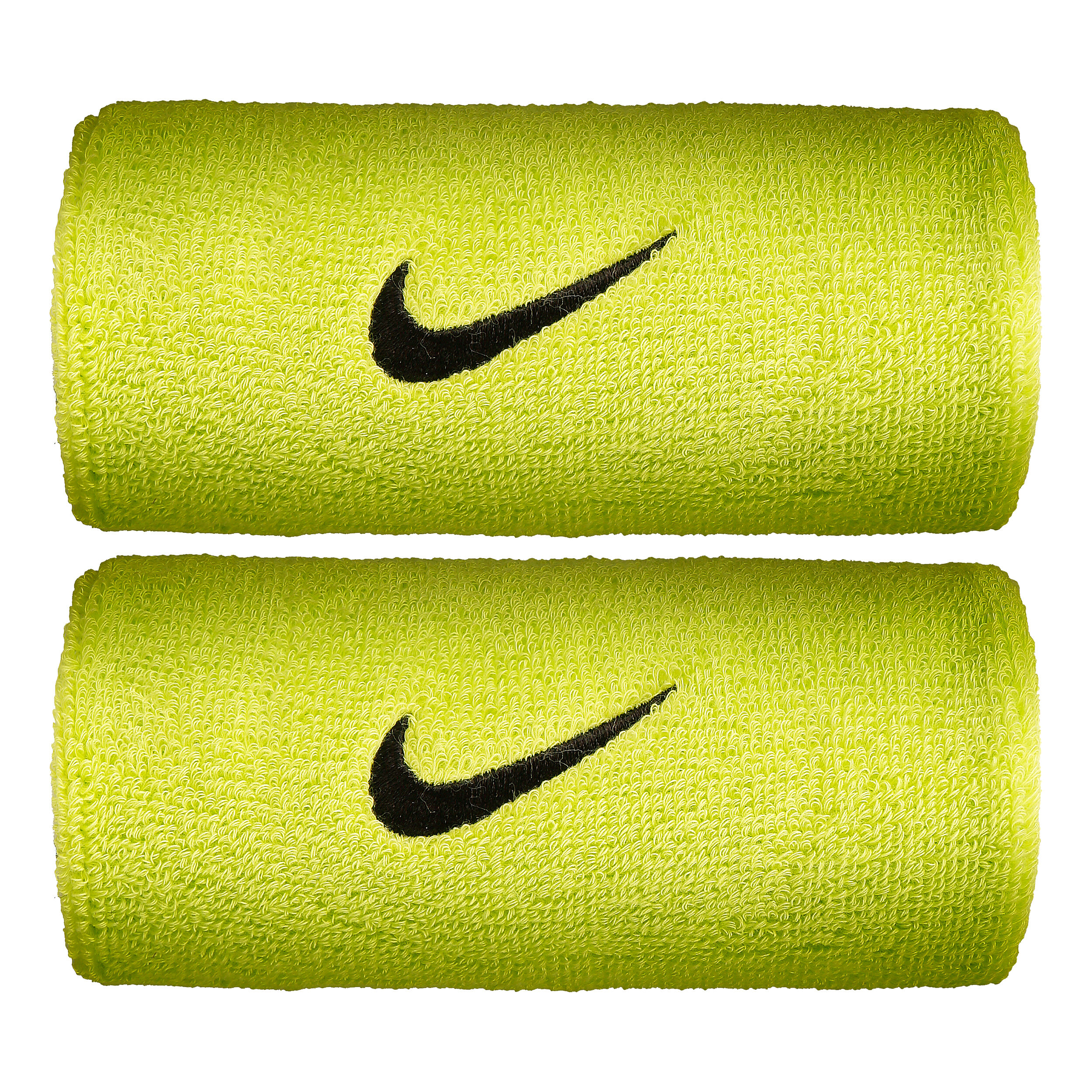 Nike swoosh doublewide wristbands hotsell