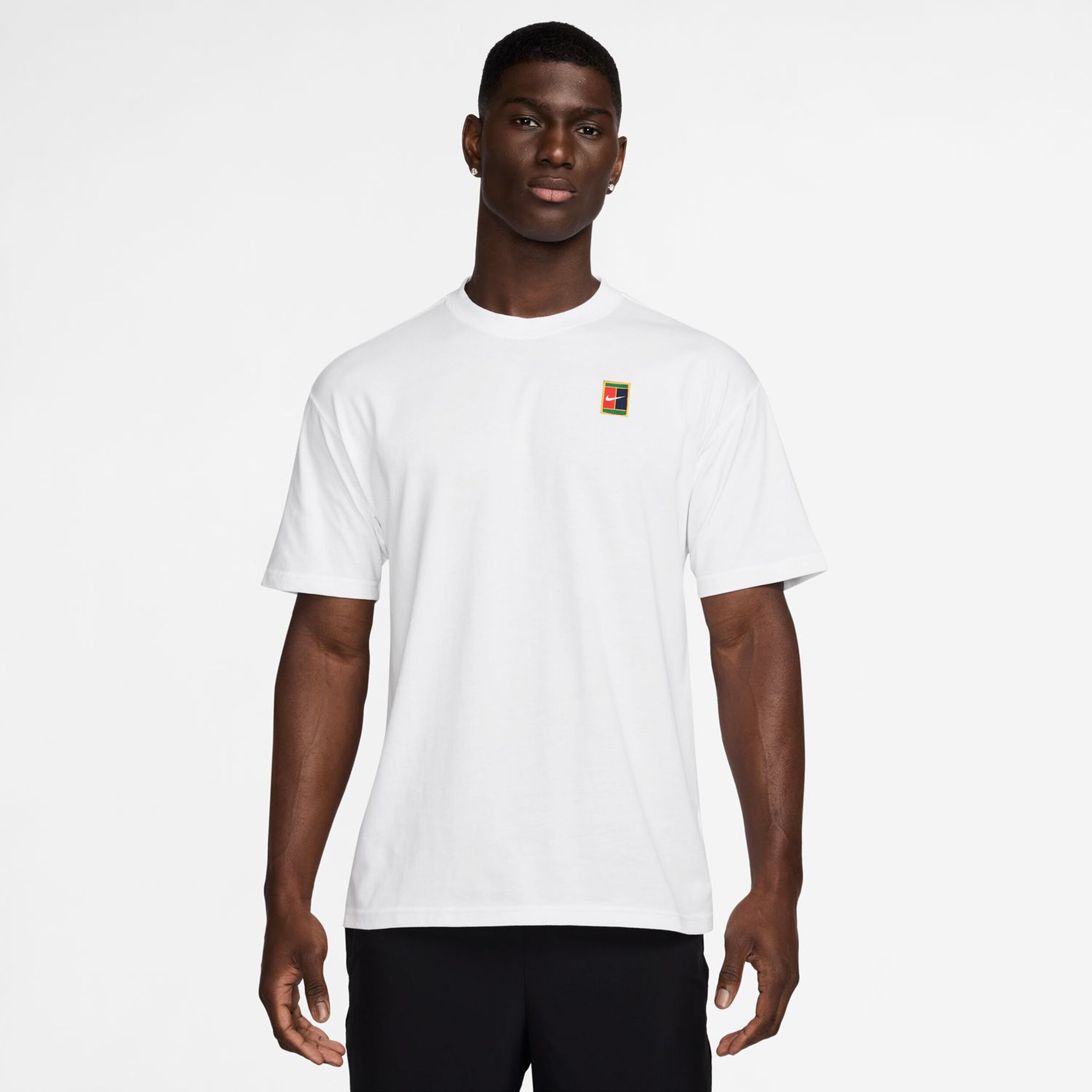 Nike Court Tee Max 90s Original Content T-Shirt Men White