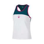 Quiet Please Clothing Quiet Please Create Racerback Tank Top Girls-Petrol,Multicoloured
