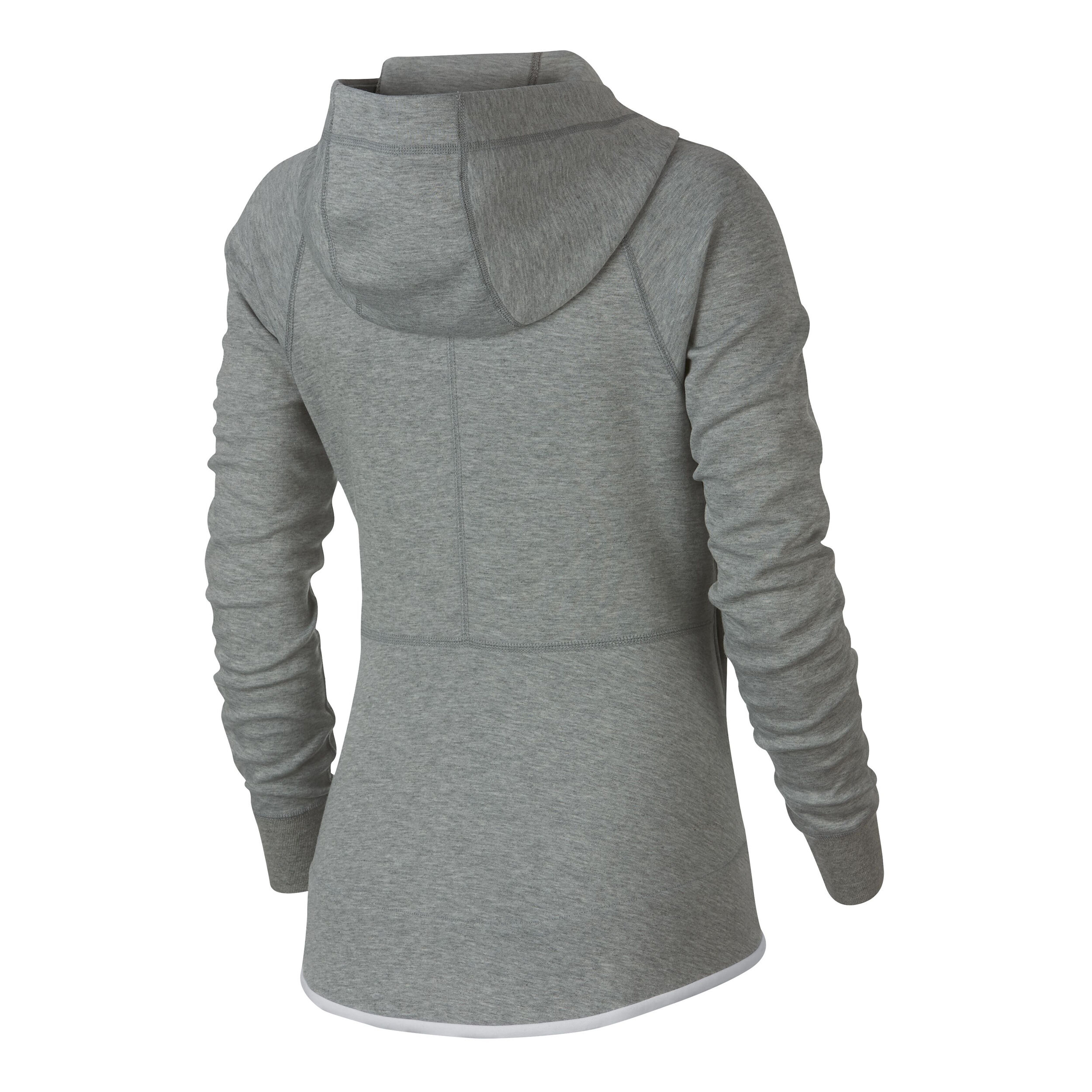 Buy Nike Sportswear Tech Fleece Zip Hoodie Women Grey White online Padel Point COM